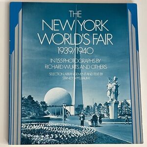 The New York World's Fair 1939/1940 Coffee Table Book Paperback 1977 Like New